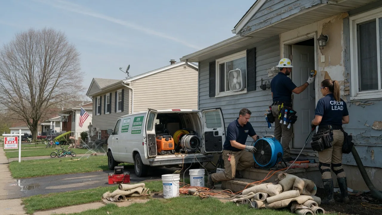 Flood Cleanup in Hughes, AR near me